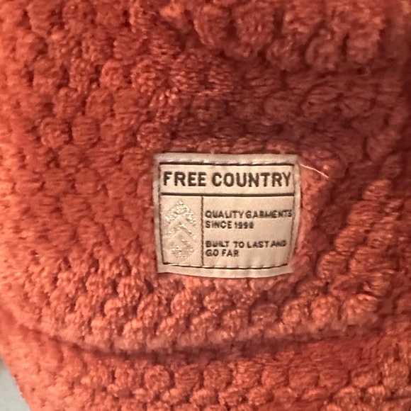 Free Country Rust Textured Jacket - Picture 2 of 5
